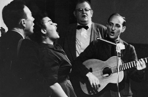 The Weavers performing. Photo by Robert C. Malone.