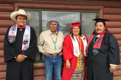 Navajo Technical University graduation
