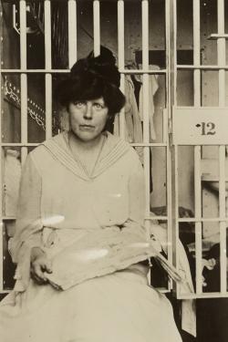 Lucy Burns in Occoquan Workhouse, Washington