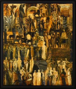  Ahmad Moualla, &ldquo;Solemn, I Stand the Test of Time,&rdquo; 1958. 