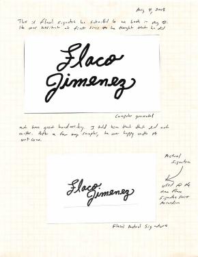 Gilberto Reyes field work notebook