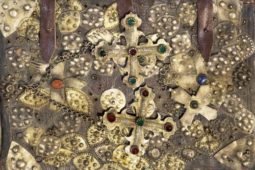 Gospel Book with votive offerings