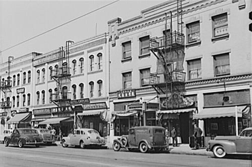 Little Tokyo, East First Street (1942)