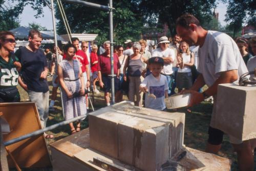 Joe Alonso at the Smithsonian Folklife Festival