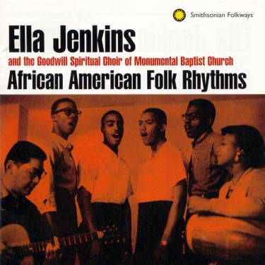 Ella Jenkins African American Folk Rhythms album art