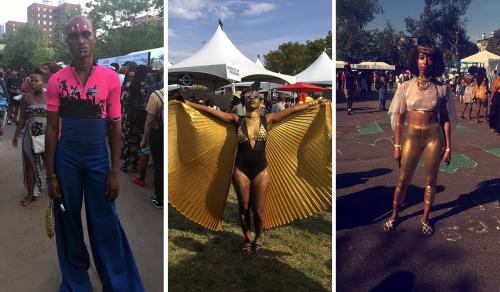 Fashion at Afropunk Festival in Brooklyn