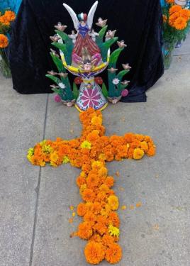Dia de los Muertos altar