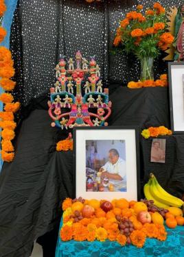 Dia de los Muertos altar