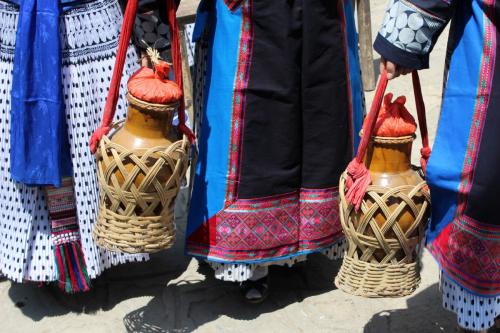 Basketry styles in Southwest China