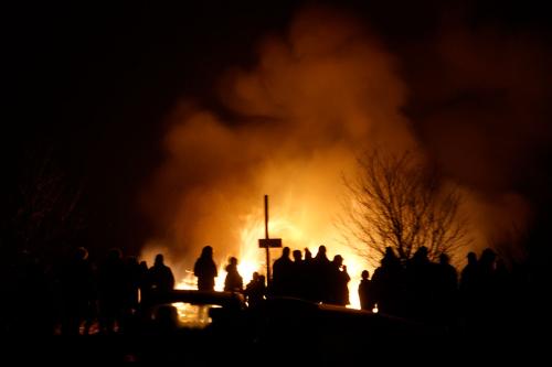 Biikebrennen bonfire