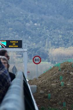 Bracons Tunnel protest