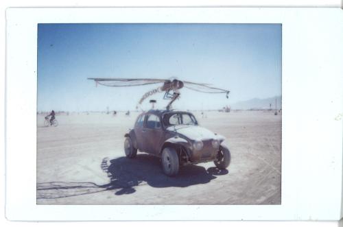 Polaroids of Burning Man 2019