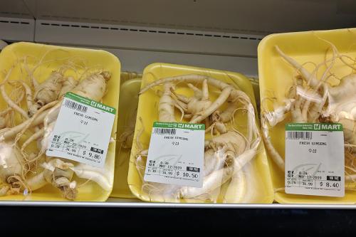 Ginseng root