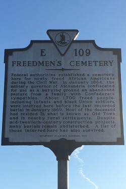 Contrabands and Freedmen&raquo;s Cemetery