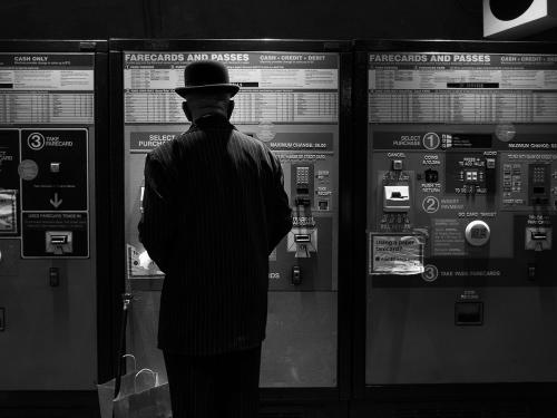 Hugh Talman photographs of Washington Metro
