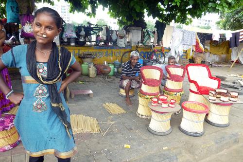 India street life