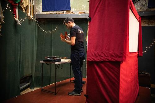 Karagöz Theatre Company characters