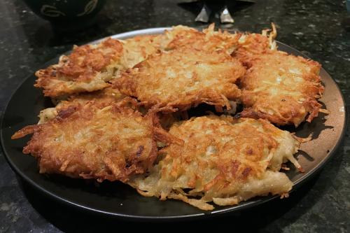 Hanukkah latkes