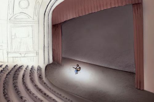 Libba Cotten illustration by Tatyana Fazlalizadeh