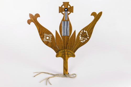 Matachines costume pieces at the Center for Folklife and Cultural Heritage