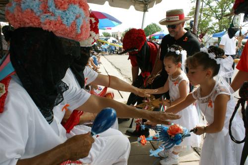 Matachines dance in Bernalillo, New Mexico