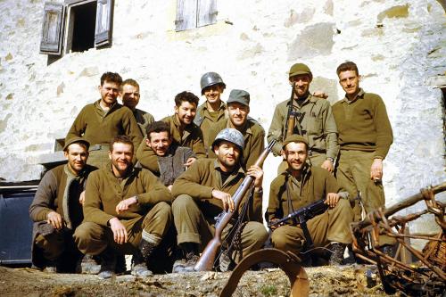 Company K soldiers 