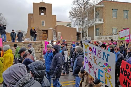 Santa Fe Women’s March on January 21, 2018