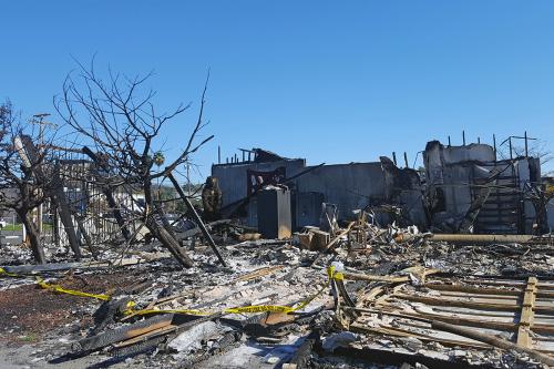 Santa Rosa after the Tubbs Fire