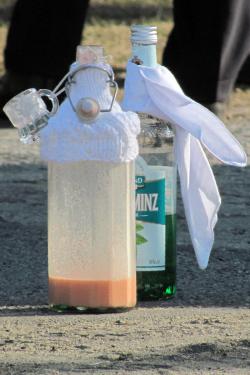 Zapust celebration in Strjažow (Dissen-Striesow), Lower Lusatia, Germany