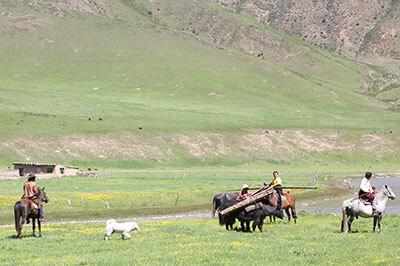 Moving Camps and Setting Up Tents