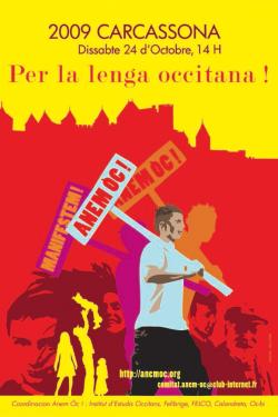 2009 Occitan demonstration poster