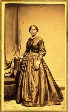 Elizabeth Keckley (1818–1907) was born into slavery in Dinwiddie County, Virginia. She developed a talent for needlework, and she purchased her freedom with the earnings she made as a skilled dressmaker. In 1861, she began working for First Lady Mary Todd