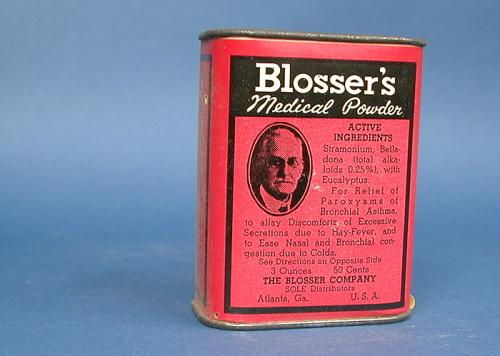 Blosser&rsquo;s Medical Powder, containing, among other herbs, belladonna.
