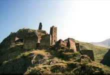 Mutso in Khevsureti, Georgia. Photo by Nana Meparishvili