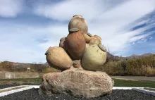 A Silk Road Wine Trail Karas Monument at the entrance of Rind Village in Vayots Dzor, Armenia. Photo by Karine Vann, Smithsonian